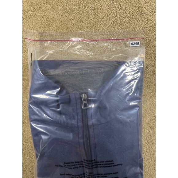 Polo Ralph Lauren Men's Quarter Zip Navy Blue Pullover Casual Sweater, Size: XL - Picture 8 of 8